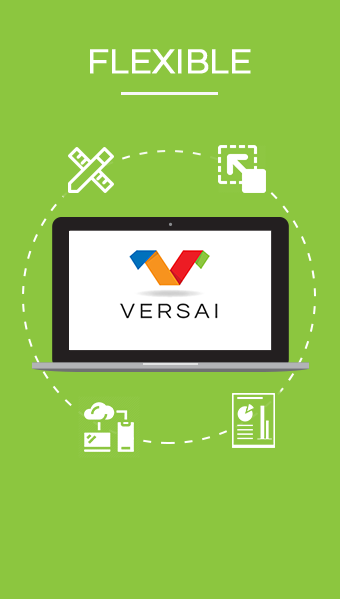 flexible software, why choose versai
